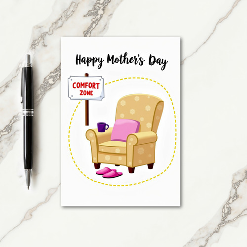 Sweet Mothers Day Comfort Zone Card