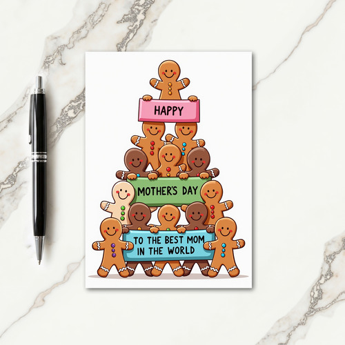 Sweet Mothers Day Cookie Card