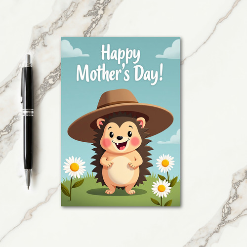 Sweet Mothers Day Creature Art Card