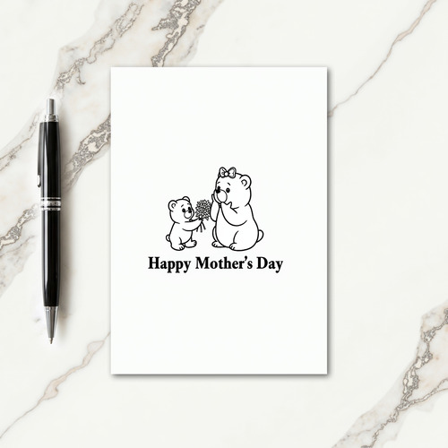 Sweet Mothers Day Creature Card