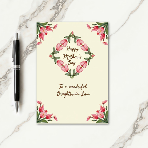 Sweet Mothers Day Daughterinlaw Card
