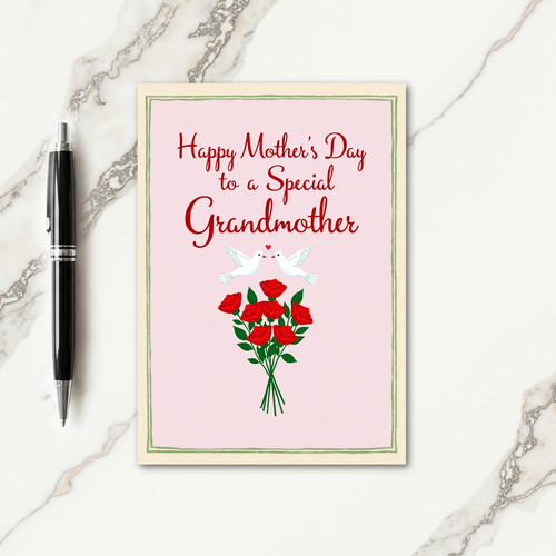 Sweet Mothers Day Dove Card