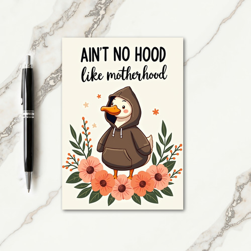 Sweet Mothers Day Duck Card