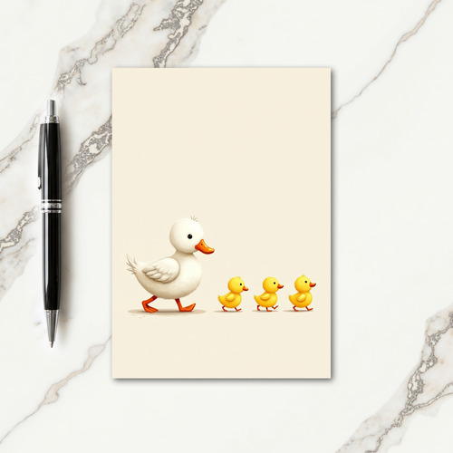 Sweet Mothers Day Ducklings Card