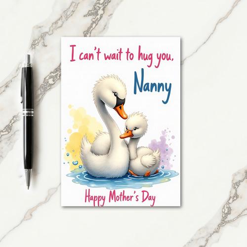 Sweet Mothers Day Ducks Card