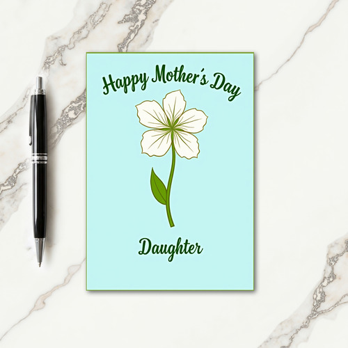 Sweet Mothers Day Emblem Card