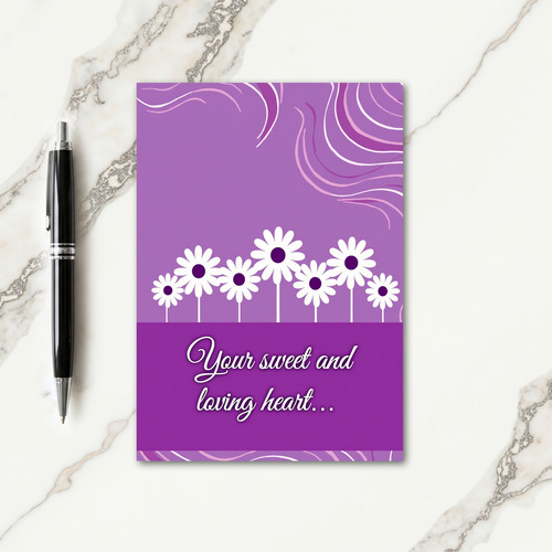 Sweet Mothers Day Fields Card