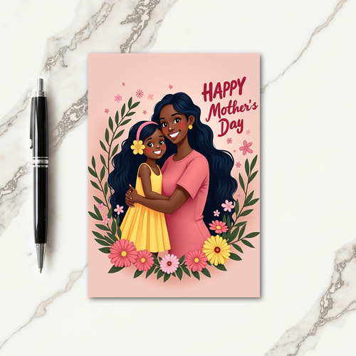 Sweet Mothers Day Figures Card