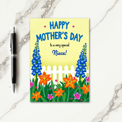 Sweet Mothers Day Floral Garden Card