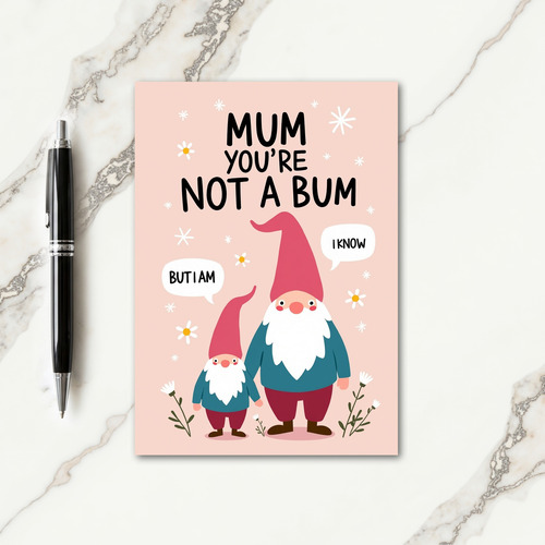 Sweet Mothers Day Folk Art Card