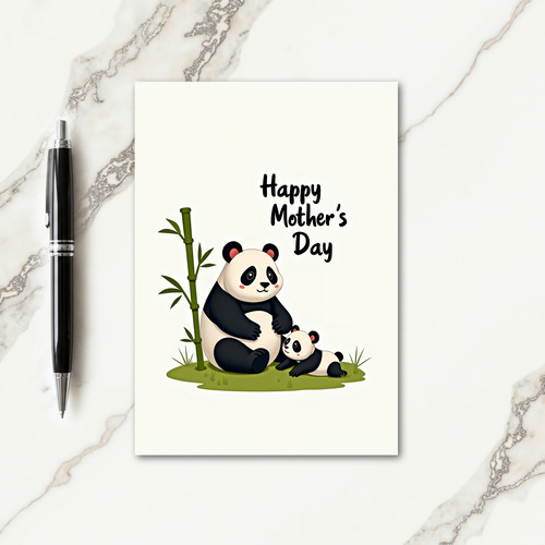 Sweet Mothers Day Forest Card