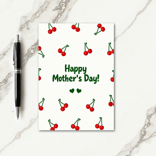 Sweet Mothers Day Fruit Card