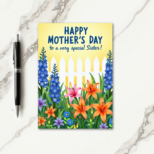 Sweet Mothers Day Garden View Card