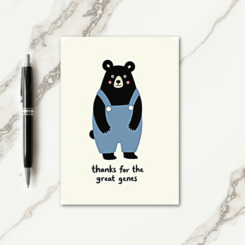 Sweet Mothers Day Genes Card