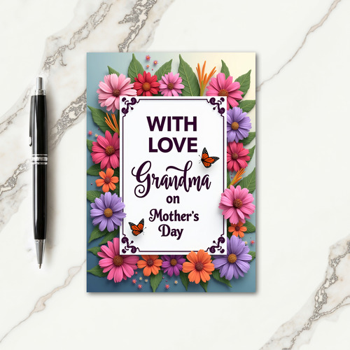 Sweet Mothers Day Grandma Card
