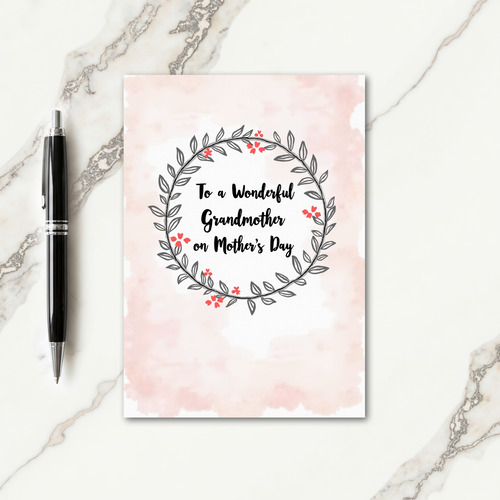Sweet Mothers Day Grandmother Card
