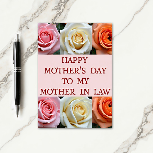 Sweet Mothers Day In Law Card