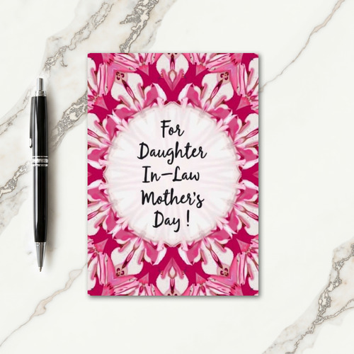 Sweet Mothers Day Inlaw Card