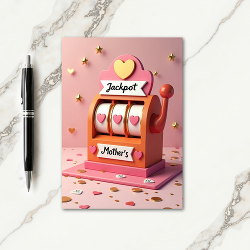 Sweet Mothers Day Jackpot Card