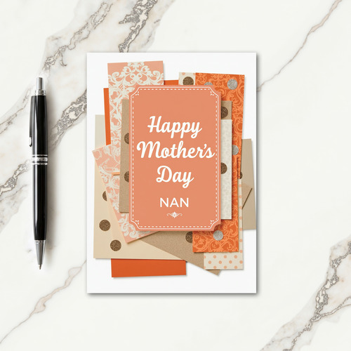 Sweet Mothers Day Layered Card