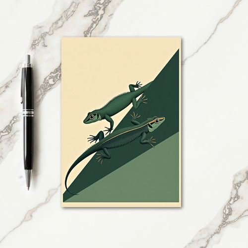 Sweet Mothers Day Lizard Card