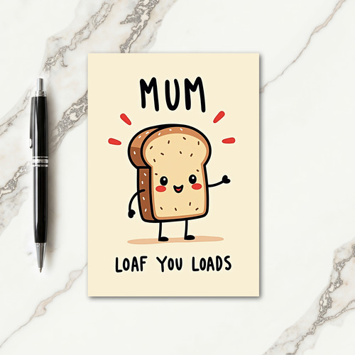 Sweet Mothers Day Loaf Card
