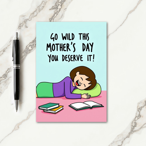Sweet Mothers Day Lounge Card