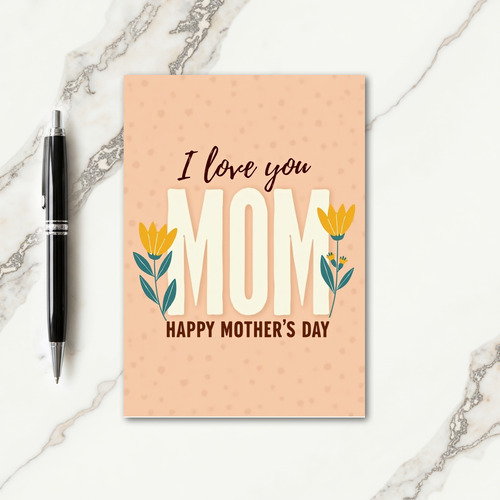 Sweet Mothers Day Love Card