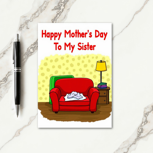 Sweet Mothers Day Love Sister Card