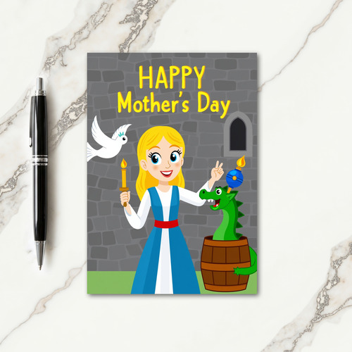 Sweet Mothers Day Maiden Card