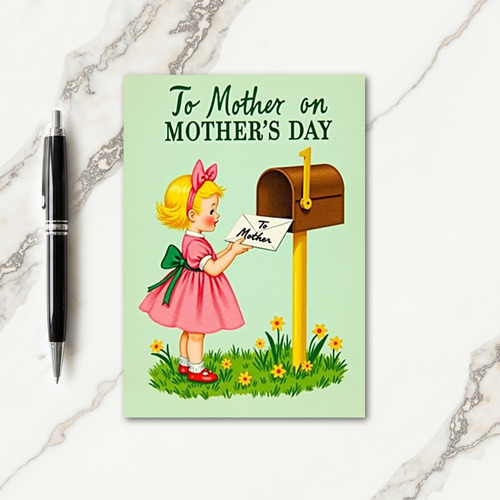 Sweet Mothers Day Mailbox Card