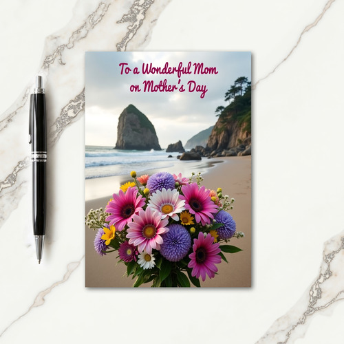 Sweet Mothers Day Ocean Card
