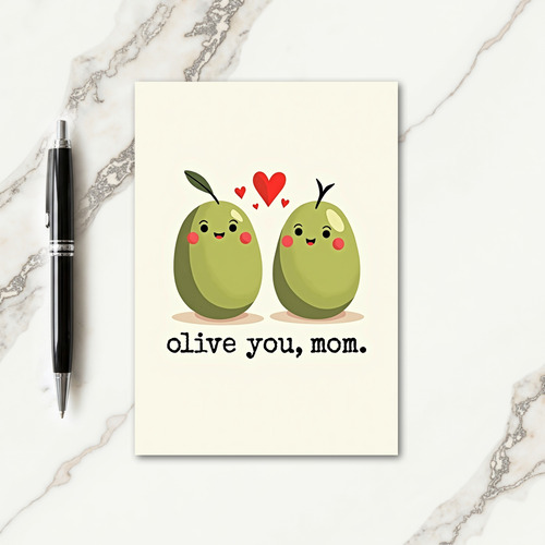 Sweet Mothers Day Olive Card