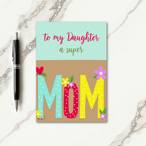 Sweet Mothers Day Paper Card