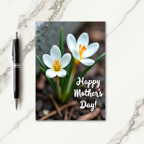 Sweet Mothers Day Petal Card
