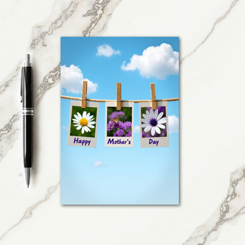 Sweet Mothers Day Photo Display Card