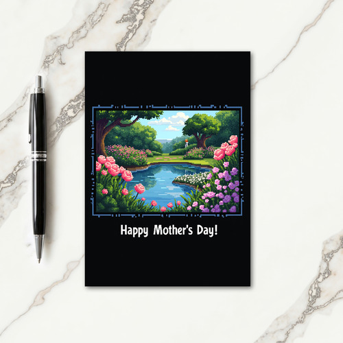 Sweet Mothers Day Pixel Card