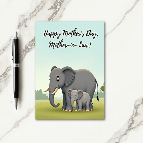 Sweet Mothers Day Plains Card