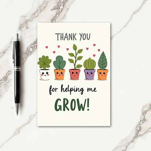 Sweet Mothers Day Plant Card