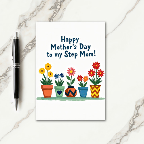 Sweet Mothers Day Plants Card