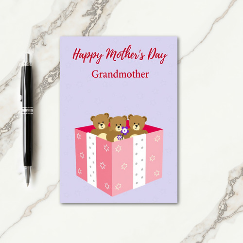 Sweet Mothers Day Plushie Card