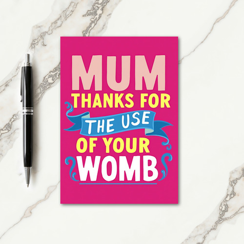 Sweet Mothers Day Poster Card