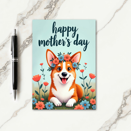 Sweet Mothers Day Puppy Love Card