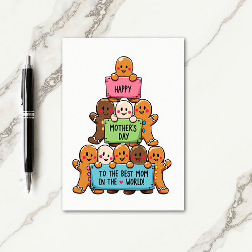 Sweet Mothers Day Pyramid Card