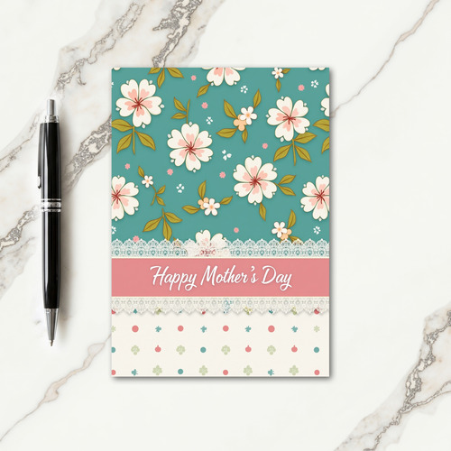 Sweet Mothers Day Ribbon Card