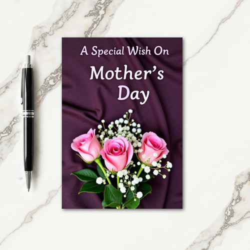 Sweet Mothers Day Roses Card