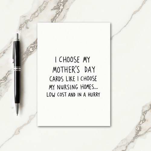 Sweet Mothers Day Scribble Card