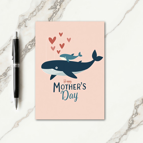 Sweet Mothers Day Sea Life Card