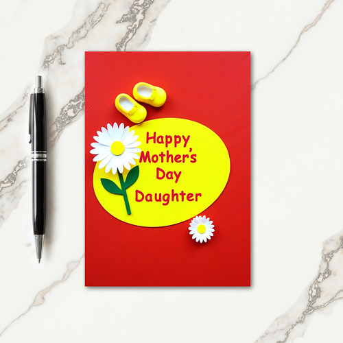 Sweet Mothers Day Shoes Card
