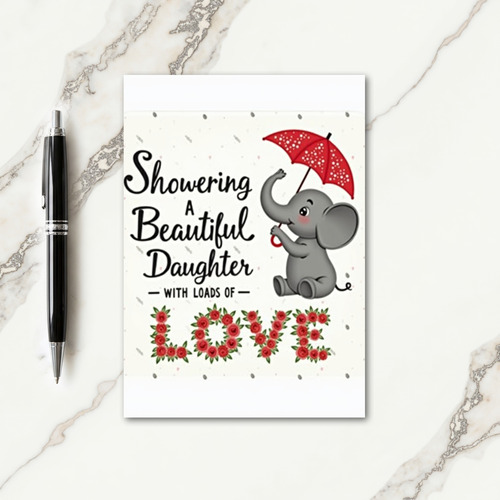 Sweet Mothers Day Shower Card